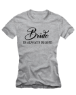 Bride is always right